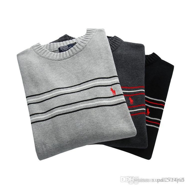 Men's autumn and winter sweater new warm base knitwear men's long sleeves with men's sweater jacket