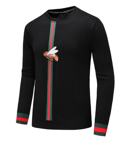 love New High Quality Polo Men\'s Twisted Needle Knitted Cotton Neck Pullover Sweater Male Size M-XXL