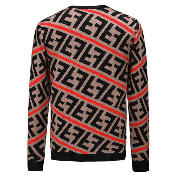 FF nw Designer Sweater Men Brand Pullover Hoodie Long Sleeve Luxury Sweatshirt Brand Letter Embroidery Knitwear Winter Mens Clothing