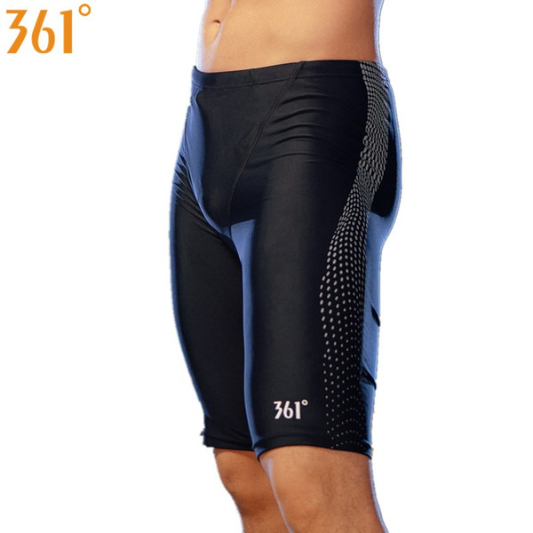 361 Men Swimwear Tight Swim Trunks Plus Size Professional Pool Swimming Pants for Men Competition Swimsuit Boys Swimwear Shorts