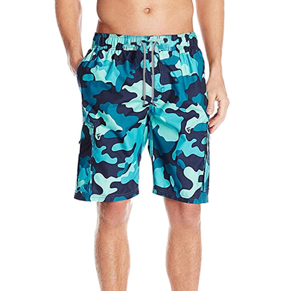 men swimwear sexy Men Camouflage Splice Stripe Beach Work Casual Short Trouser Shorts Pants zwembroek heren boxer jongen #6