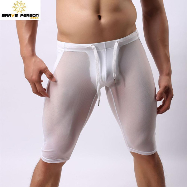 Wholesale-Brave Person Men's Fitness Bodybuilding Shorts Beach Surf Tights Multifunctional Knee-length Men Sports Wear Shorts Trunks