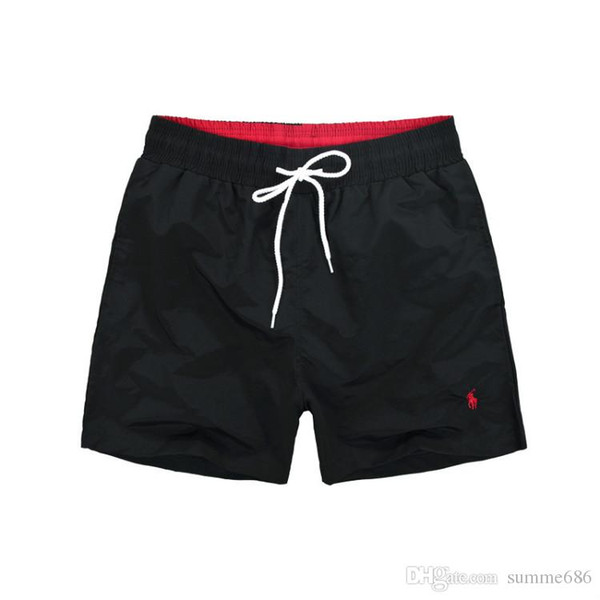 Hot horse lqpolos brand Men's brand Shorts Summer polo Beach Surf Swim Sport Swimwear Boardshorts gym Bermuda basketball shorts SA