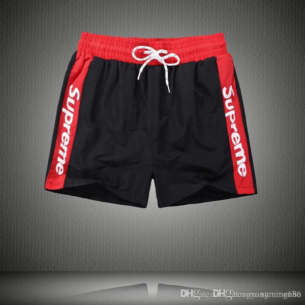 New Fashion Mens Shorts Casual Solid Color Board Shorts Men Summer style Beach Swimming Shorts Men Sports Short