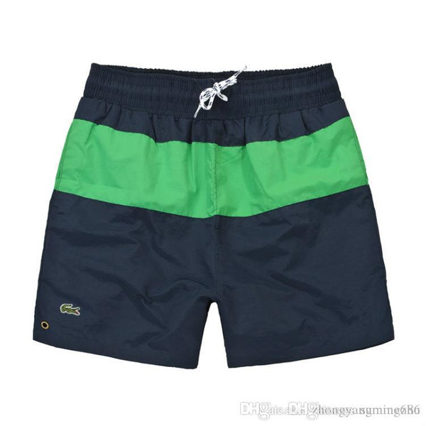 Wholesale new Crocodile embroidery Board Shorts Mens Summer Beach Shorts Pants High-quality Swimwear Bermuda Male Letter Surf Life Men Swim