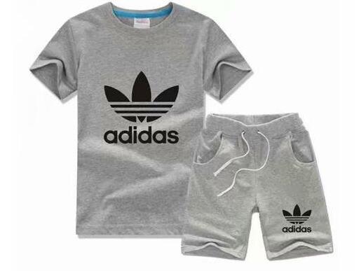 Summer Brand Kids Clothes Set Boys Sport Suit Children Short-sleeve T-shirt+shorts Pant Girls Clothing Jogging Tracksuit