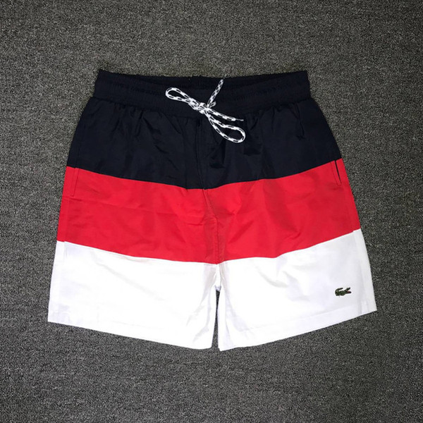 New Board Shorts Mens Summer Beach Shorts Pants High-quality Swimwear Bermuda Male Letter Surf Life Men Swim.