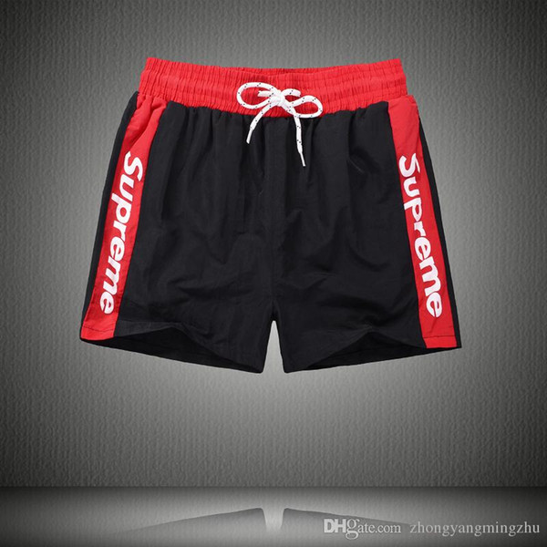 New Fashion Mens Shorts Casual Solid Color Board Shorts Men Summer style Beach Swimming Shorts Men Sports Short