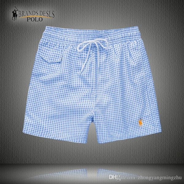 Hot Summer polos Men Short Pants Brand polo Clothing Swimwear Nylon Men Brand Beach Shorts Small horse Swim Wear Board Shorts