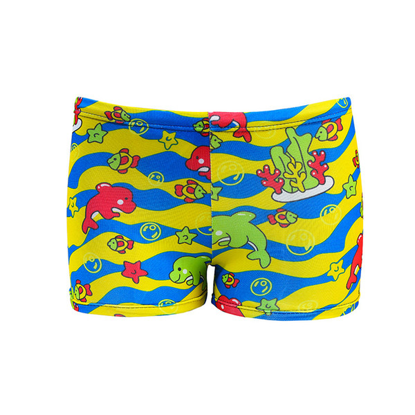 Soft Teenagers Childrer Summer Trunks Beach Handsome Kids Elasticity Swimming Baby Comfortable Boy Boxer Brief Cute