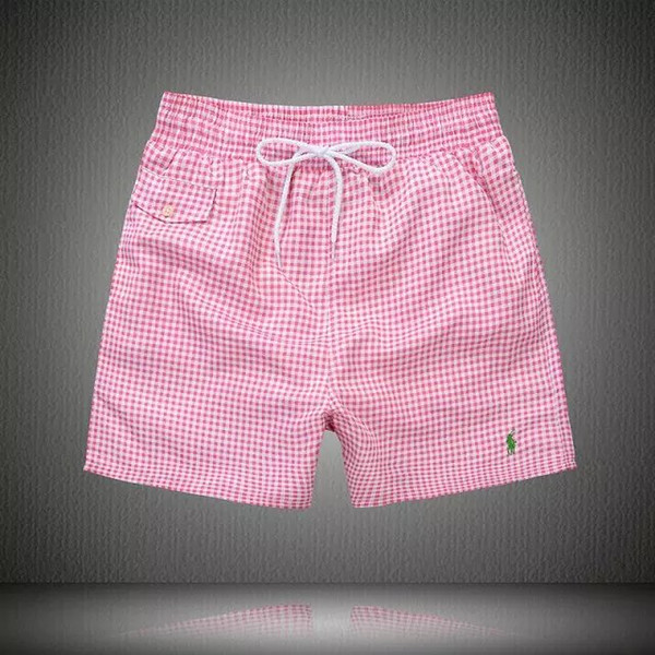 New Wholesale-Summer polo Men Short Pants Brand Clothing Swimwear Polyester Men Brand Beach Shorts Swim Wear Board Shorts