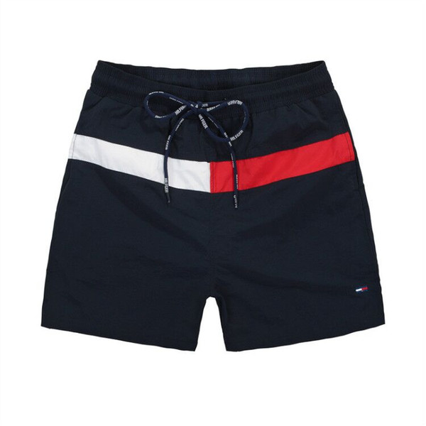 HOT Wholesale-Quick Dry Mens Beach Shorts Brand Mens Shorts Casual Swimwear Swimsuits Men's Shorts Hip Hop Mens Bermuda