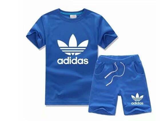 Brand Kids Sets 2-7T Children T-shirts And Shorts Pants Kids Tracksuits Children Sport Suit 2 Pcs/Sets Short Sleeve Sets summer