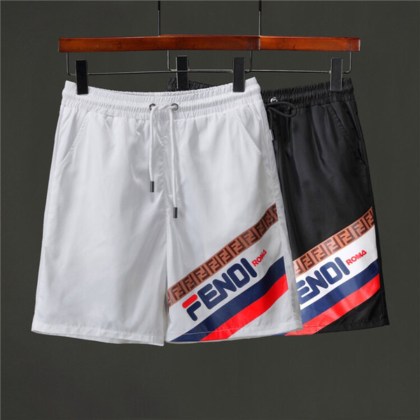 I hear the sound of rain 2019 summer popular logo brand shorts beach pants men's sports casual pants swimming shorts men's casual shorts