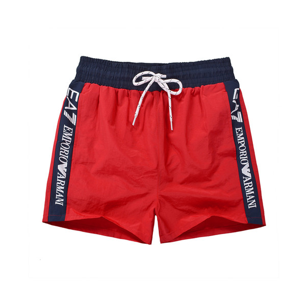 HOT Wholesale-Quick Dry Mens Beach Shorts Brand Mens Shorts Casual Swimwear Swimsuits Men's Shorts Hip Hop Mens Bermuda 