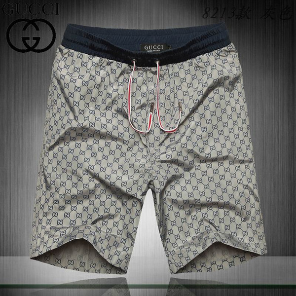 2018 New Fashion Women Men's Summer shorts pants male Printing brand pants Unisex casual Beach pants 2018