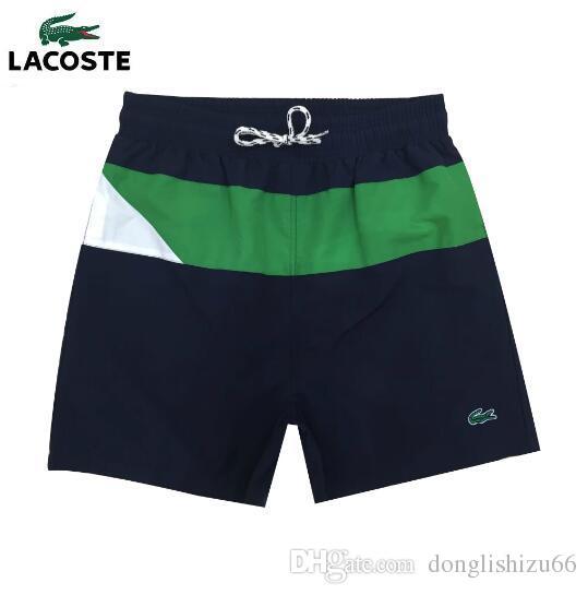 Men's Shorts embroidery crocodile Men Swimwear Summer Brand Beach Surf Shorts Men Sports Short Wholesale basketbalf Swim Sport Swi