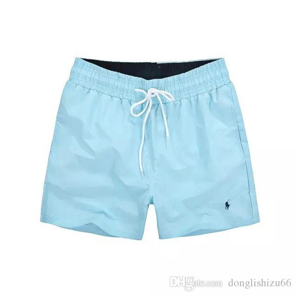 SALE -Summer Men Short Pants Brand Clothing Swimwear Nylon Men polo Brand Beach Shorts Small horse Swim Wear Board Shorts