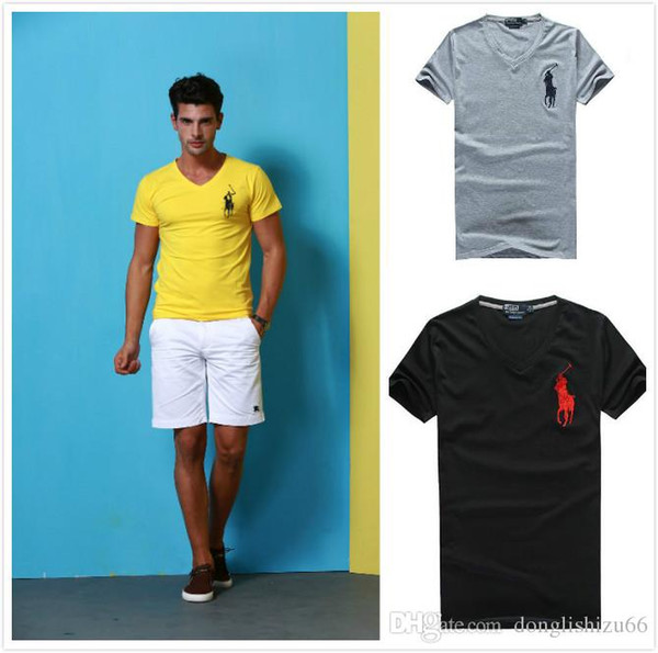 new Hot Sale new Brands Mens polo Shirts Cotton Business Short Sleeve Polo Solid Color Male movement Casual Polo T-Shirt 5 Colors