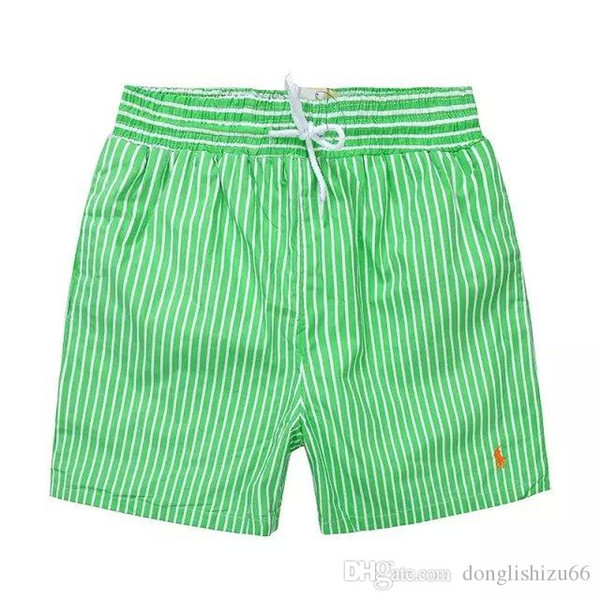 New polo Wholesale-Summer Men Short Pants Brand Clothing Swimwear Nylon polo Men Brand Beach Shorts Small horse Swim Wear Board Shorts 