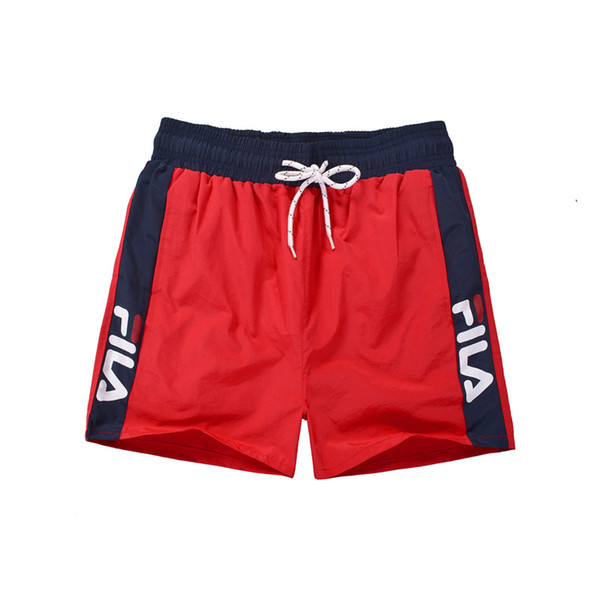 New Wholesale-Men Stripe Shorts HOT Brand Summer Shorts Men Surf Beach Embroidery Male Board Shorts Plus Szie M-XXL