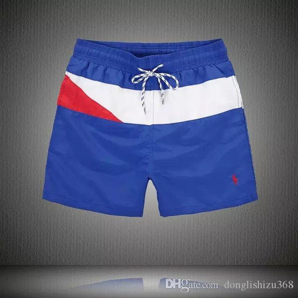 Polo shorts men's summer bewach shorts high quality swimsuit Bermuda men's letter surf life men's beach pants Hot