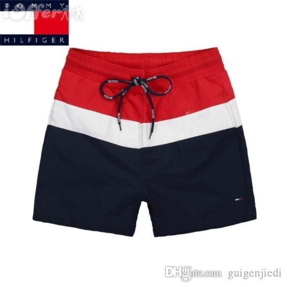 Top Quality New Mens Shorts Fast Dry Beach Pants Fashion Brands Sports Patchwork Shorts Boardshorts