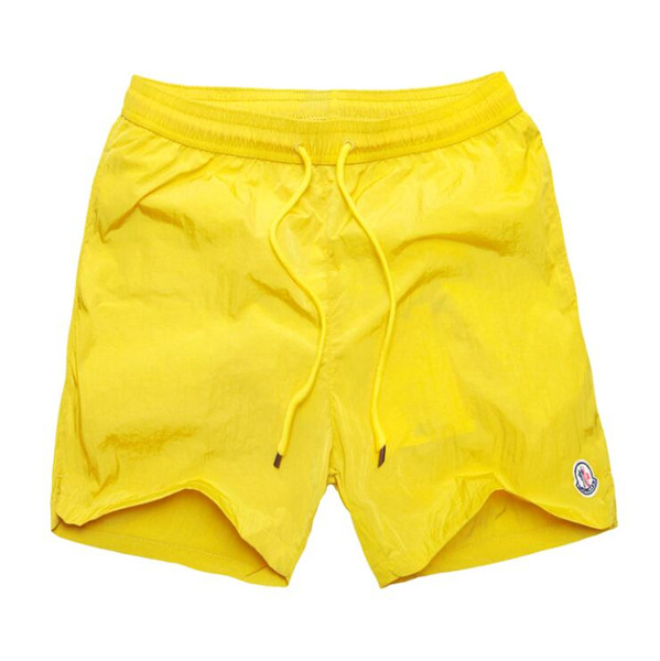 Free Wholesale-Quick Dry Mens Beach Shorts Brands Mens Shorts Casual Swimwear Swimsuits Men's Shorts Hip Hop Mens Bermuda