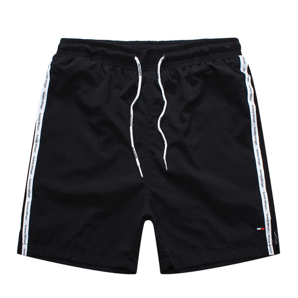 High-quality men's casual shorts solid color board shorts men's summer style Bermuda chunse swimming shorts men's sports