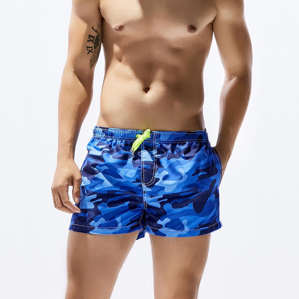 Camouflage Men Beach Pants Surfing Short Quick Dry Swimming Trunks Sport Short Swimsuit Swimwear Summer Beach