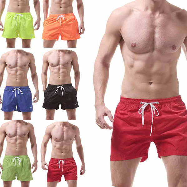 Mens Swimwear Swim Shorts Trunks Beach Board Shorts Swimming Short Pants Swimsuits Mens Running Sports Surffing shorts drop shipping