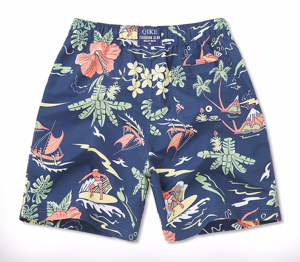 Summer Board Shorts Men Sports Navy Blue Swimmimg Trunks Shorts Swimwear Swim Bathing Suit Mens Surfing Board Short Joggers