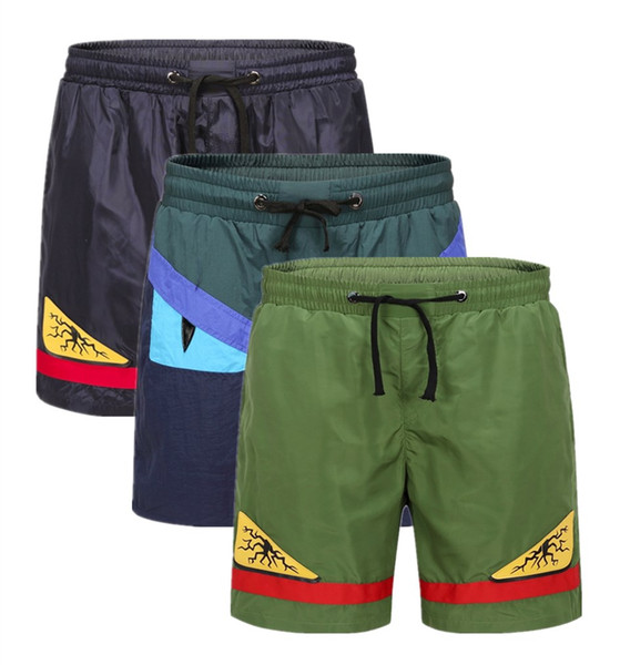 Wholesale new Crocodile embroidery Board Shorts Mens Summer Beach Shorts Pants High-quality Swimwear Bermuda Male Letter Surf Life Men Swim