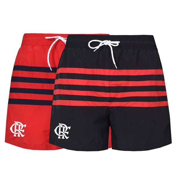 2019 New Luxury Summer Flamengo Beach Shorts Brand Men's Flamengo Beach Pants With Shorts Fashion Designer Pants Letters Soccer Beach pants