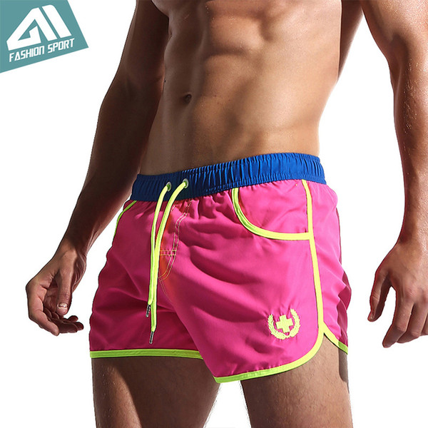 New Quick Dry Swim Surfing Beach Maillot De Bain Sport Bermuda Swimwear Men's Board Shorts Male Short Ac432 C19042301