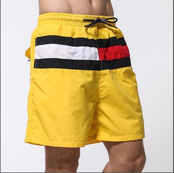 New Board Shorts Mens Summer Beach Shorts Pants High-quality Swimwear Bermuda Male Letter Surf Life Men Swim