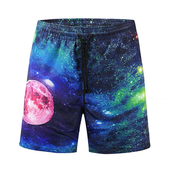 Men 3D Star Printed Beach Short swimming trunks for bathing Shorts Swimwear Trunks swimsuits zwembroek heren