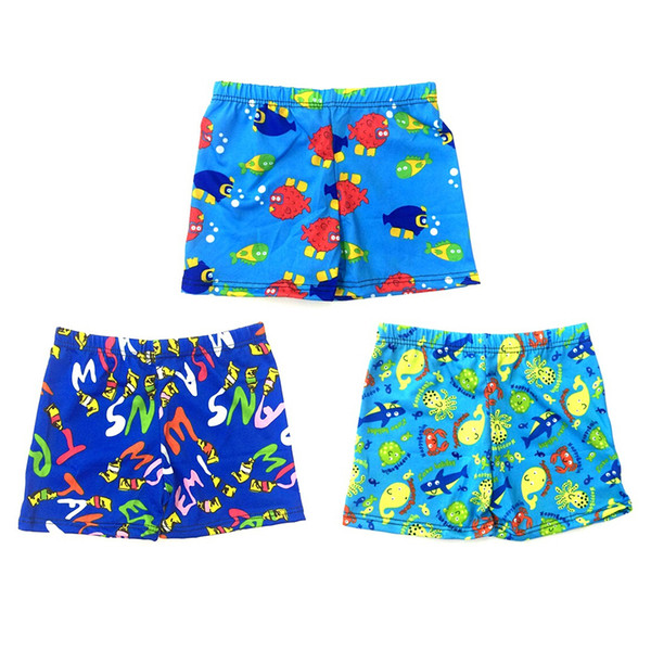 1PCS Beach Swimwear Shorts ages 3 to 8 Boys Summer Swim Wear Cartoon Printed Toddler Baby Kid Child Swimming Trunks Swimsuit