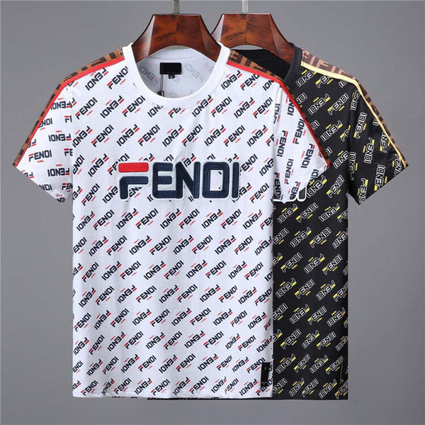 2019 new designer quality cotton new O collar short sleeve T shirt printing brand men's and women's T shirt fashion style sports casual T sh