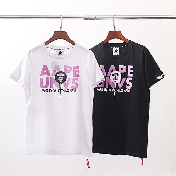 new men's fashion short T-shirt casual cotton men's shirt original brand ape-man head EPPA new monogram print men's T shirt European si