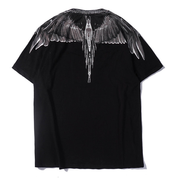 New century fashion men's T-shirt and women's T-shirt fashion brand wing fly fly free fly T-shirt polo shirt men's black m-2 xl