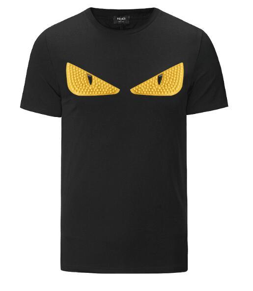 gyh 2019 Summer Designer T Shirts For Men Fashion Bag Bugs eyes Printing T Shirt Mens Clothing Italy Luxury Brand Short Sleeve Tshirt Tops