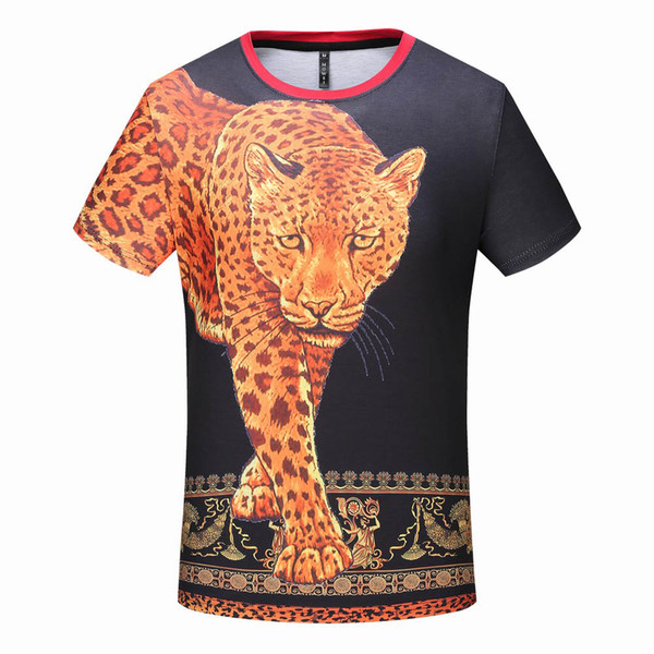 2019 Luxury Men's T shirts Cotton Medusa Letter Print Funny T-shirts Summer Designer Fashion Harajuku Casual T shirt Men Tees
