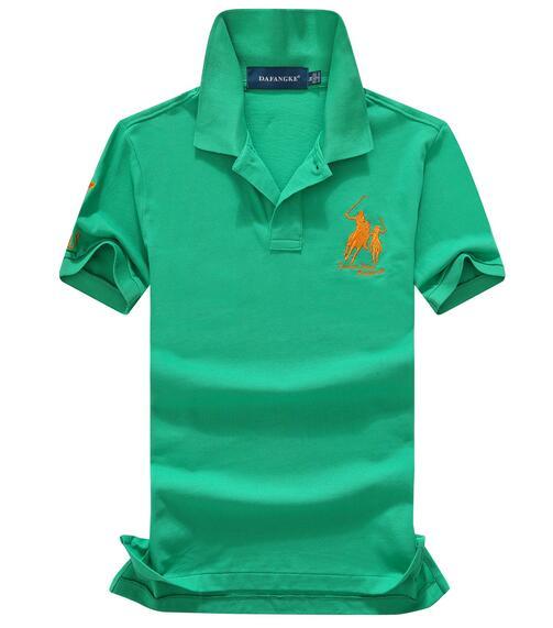 top Quality 2018 100% cotton China Brand Small Horse POLOS men's fashion Summer short-sleeved POLO shirt casual men Designer POLOS TOPS