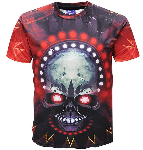 Fashion Halloween Luxury tees Mens Designer T Shirt Men's Print tshirts Short Sleeve Cotton Tops Casual Brand hip hop T-shirts