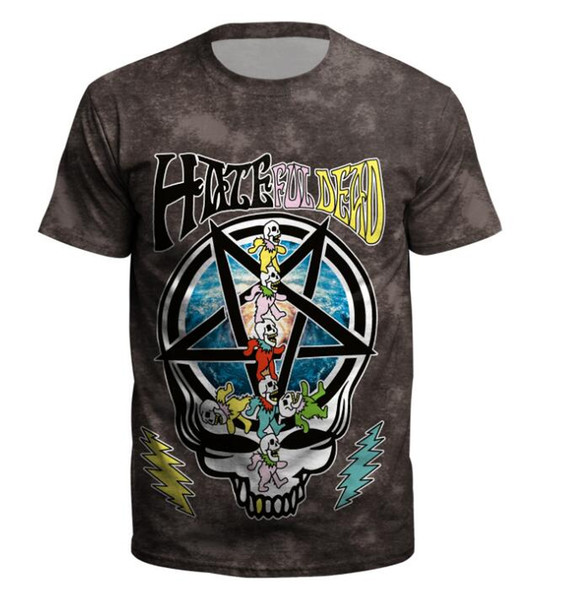 BEST Fashion Streetwear tees Mens Designer GRAFFITI T Shirt Men's Print tshirts Short Sleeve Casual Brand Hip Hop Skulls Doodle T-shirts