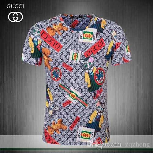 fashion summer italy for men T-shirt Designer luxury Brand short sleeve medusa head flowers print letter t shirt Tee women Casual Top tshirt