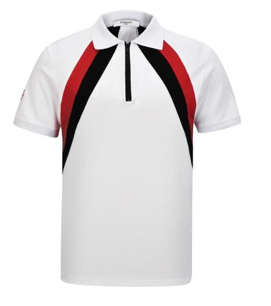 vbmn 2019 GIV Summer Street wear Europe Paris Designer Luxury Brand Polos Fashion Men High Quality Broken Hole Cotton Polo Casual T-shirt