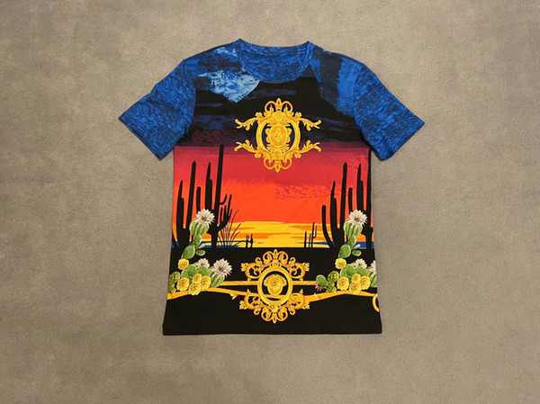 2020SS New Mens Designer T shirt Luxury Paris fashion Tshirts Summer Women Pattern T-shirt Male Top Quality 100% Cotton Top Tee 26851