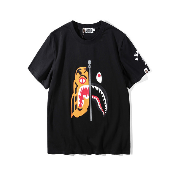 Bape Mens Designer T Shirt Fashion Mens Women Designer Short Sleeves A Bathing Ape Men High Quality Cotton Round Neck Tees